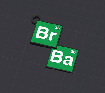 Breaking Bad Keychain Logo