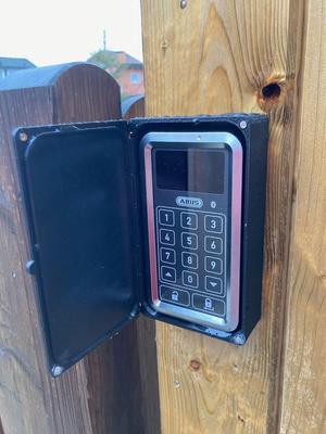 Box für ABUS CFT 3000/3100 Tastatur / Wall box for ABUS CFT 3000/3100 Keypad