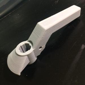 Pool equipment valve handle