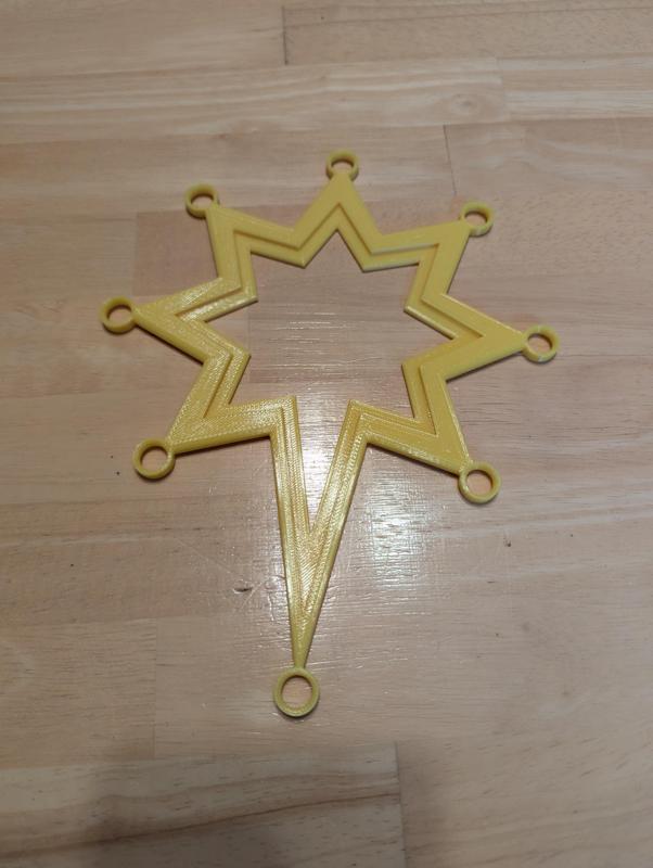 Cross Stitch Organizer - Christmas Star