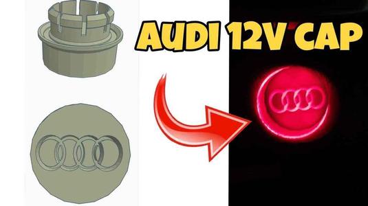 Audi 12V cap/cover