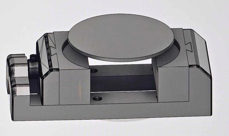 CNC Vice with Coaster Attachment