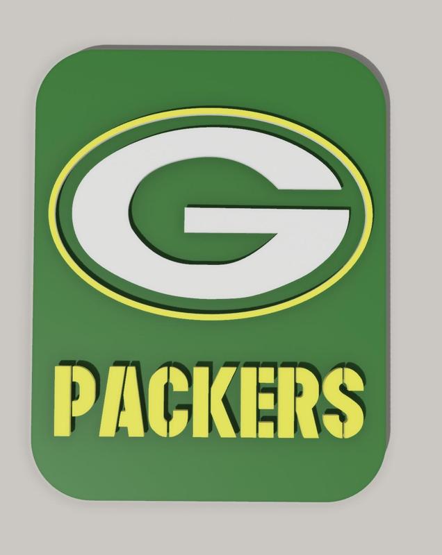Green Bay Packers Logo Magnet