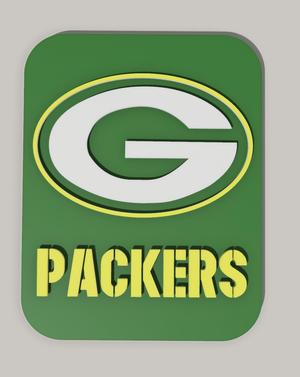 Green Bay Packers Logo Magnet
