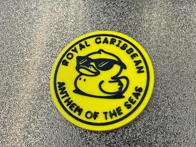 ROYAL CARIBBEAN ANTHEM OF THE SEAS DUCK COIN 