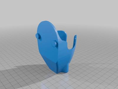 Bosch Ixo holder for Euro pegboard