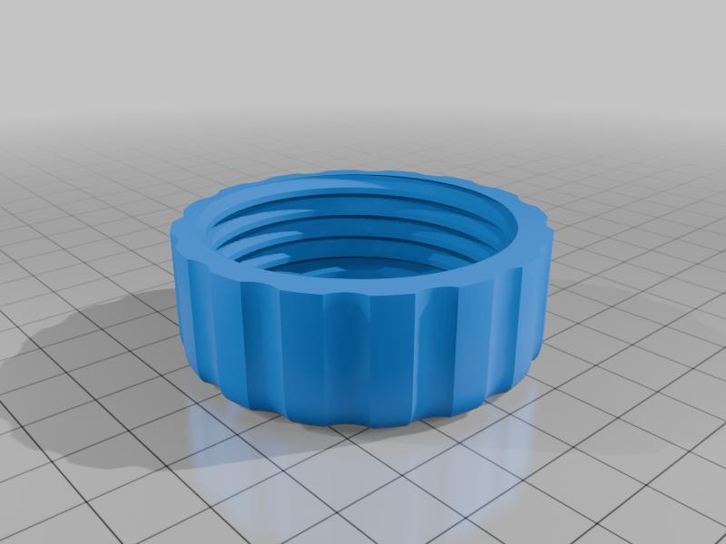 Water container cap