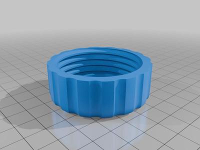 Water container cap
