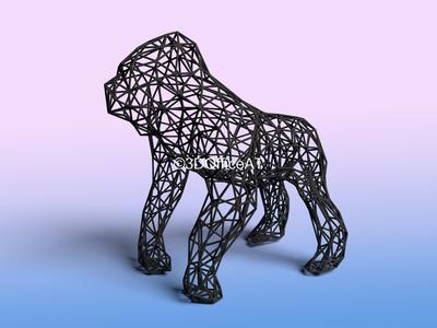 Wire Art Gorilla