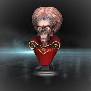 Supreme Martian Leader Bust -Mars Attacks!