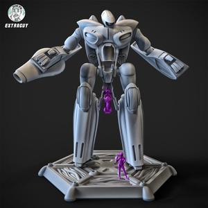 Curvy Robot 100mm  + Princess Pilot