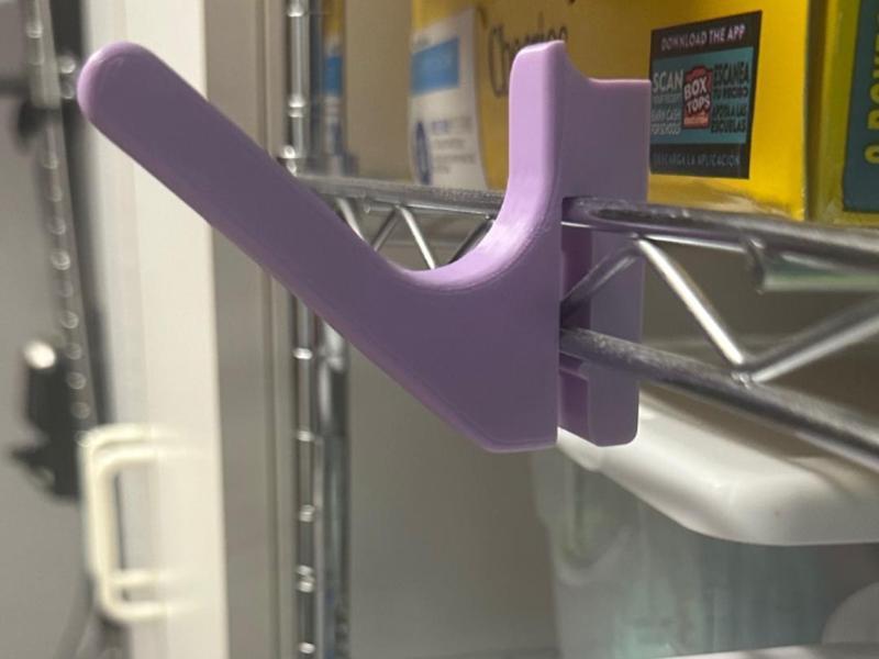 Heavy-Duty Wire Shelf Hook for Utility Storage