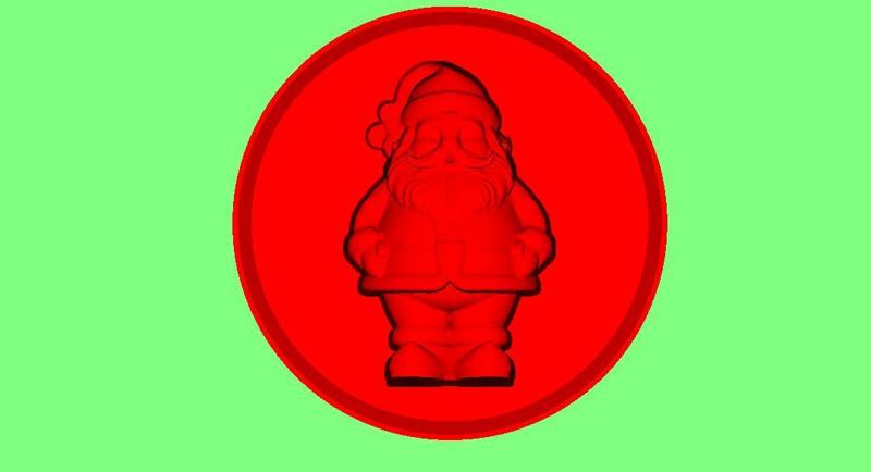 mold papa noel