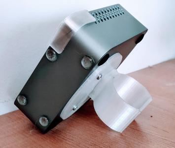 Fodenn F30 MiniPC telescope mount tripod leg holder and power button protector