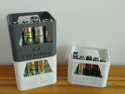 Interlocking Battery Holder