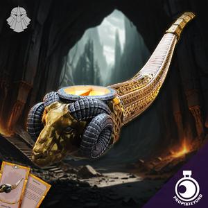 Dwarven Smoking Pipe