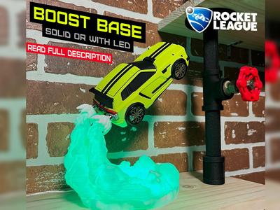 Boost Base Rocket League - with LED lamp version
