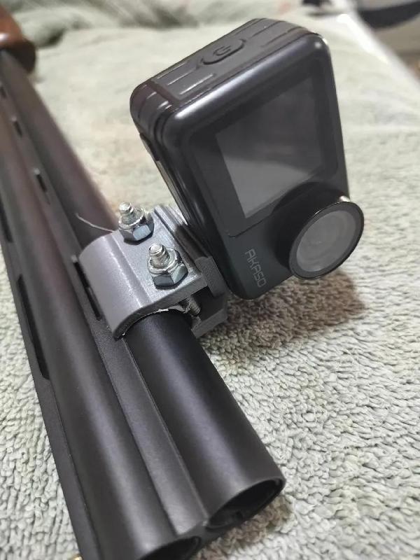 Shotgun Barrel Mount for Akaso Brave 7 LE   