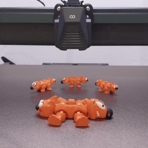 Cat dog keychain
