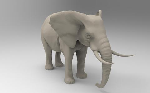 Elephant 3D Printable