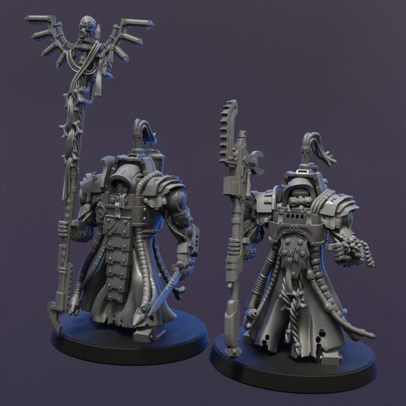 Forgekeeper Myrmex Terminators with Captain
