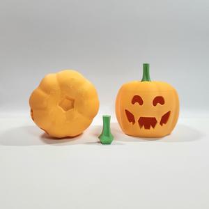 Classic Jack'O'Lantern Pumpkin :: Decorative Faux Tea Light Cover [ Halloween 2024 ]