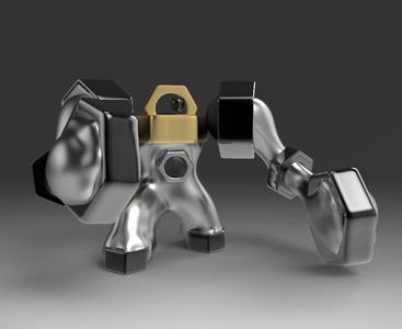 Melmetal silver robot