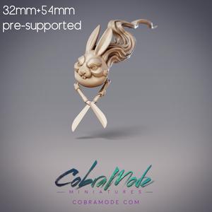 Will-o'-wisp Spirit - Guanghan Rabbit Mask Onibi (Pre-Supported)