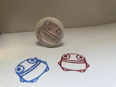 REPO robot stamp   