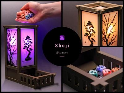 Shoji - Style Dice Tower – 5 Design Options