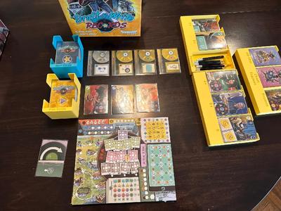 Draft & Write Records Board Game Insert   