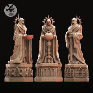 Gothic Statues and Bases