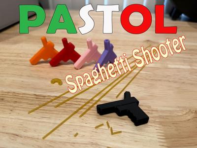 PASTOL - Spaghetti Shooter - Pasta gun