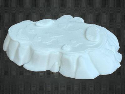 Rugged Stone Stage Platform Base