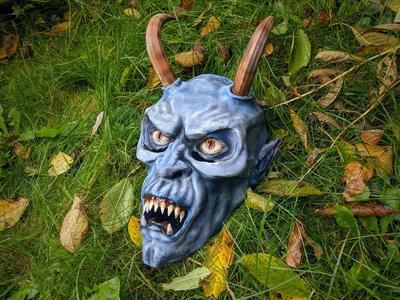 3D Printed Krampus Mask