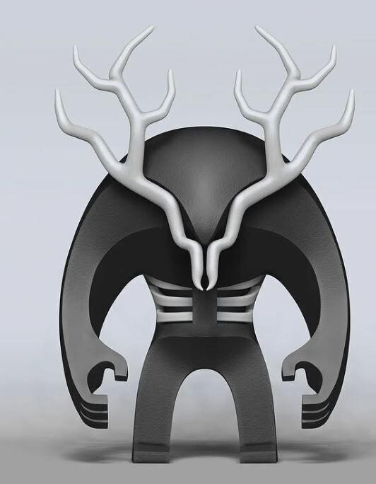 Wendingo Fantasy Creature Fan Art Toy