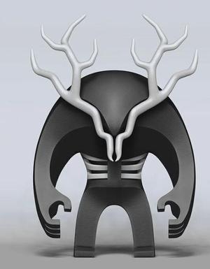 Wendingo Fantasy Creature Fan Art Toy