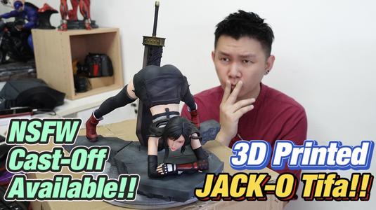 Tifa Lockhart JACK O Cast Off version 3D Print