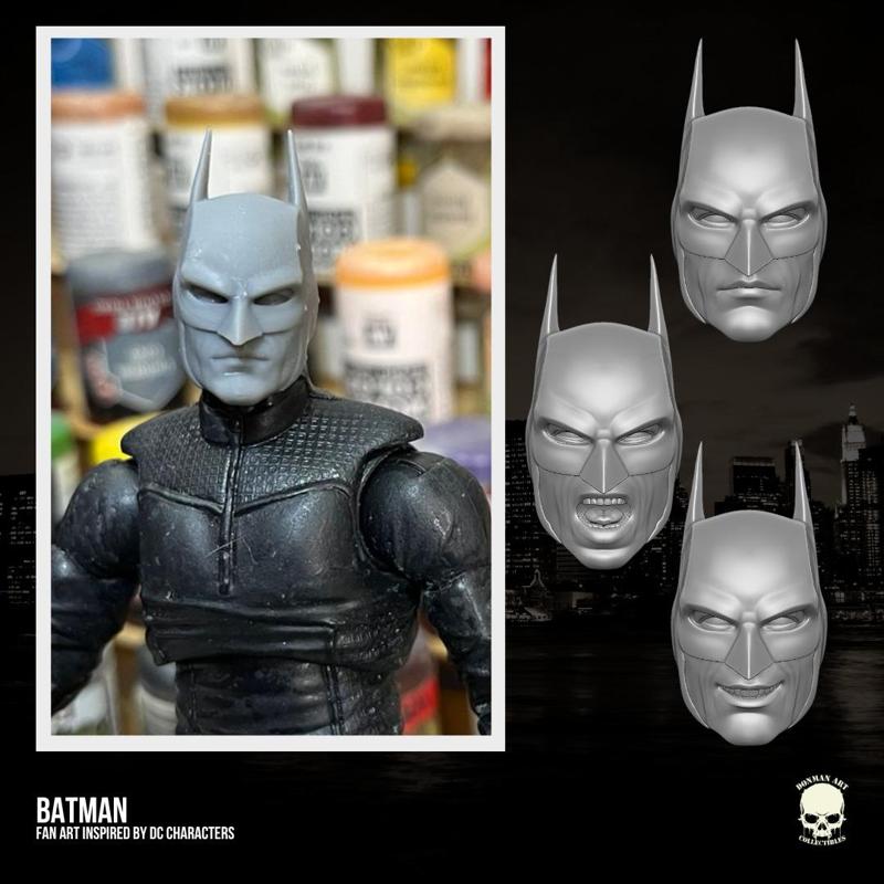 Batman DC Fan Art 3D printable File For Action Figures