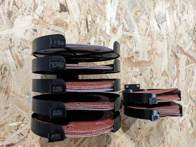 6" Sanding Disc Storage / Holder / Rack