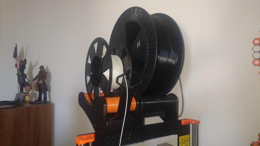 Auto-Rewind spool holder v2 - for Prusa mk3