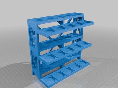 Mini Display Stand V3 - Industrial Style