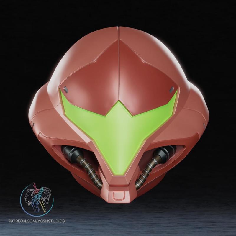 Samus Dread Helmet 3D Printer STL File