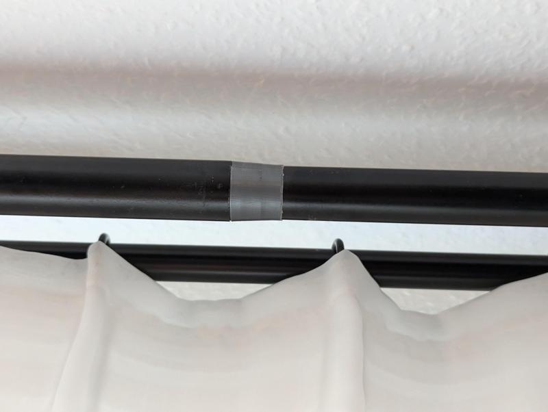 IKEA Easy Slide Curtain Rod Adapter 28 mm (1.1 in)