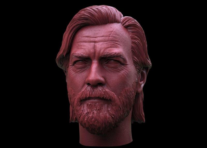 Obi- Wan Kenobi - Ewan McGregor Head
