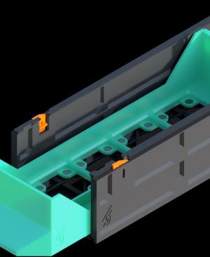 GEN2 240-1W-1H Gridfinity Classic Drawer