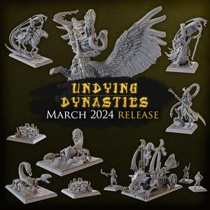 Titan Forge Miniatures - 2024 - March - Undying Dynasties vol3