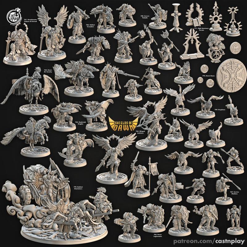 Shields of Dawn (Pre-Supported) (Bundle) | Cast n Play