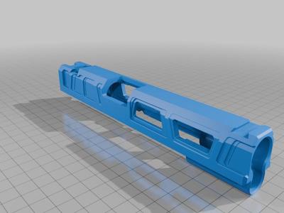 1911 skeletal slide for airsoft 