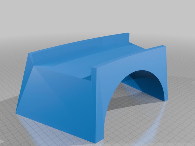N gauge curved trestle